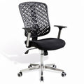 **Ergonomische Bureaustoel met Mesh Rugleuning en Verstelbare Armleuningen**