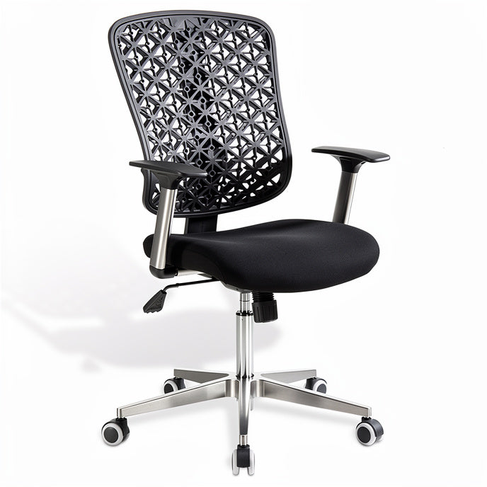 **Ergonomische Bureaustoel met Mesh Rugleuning en Verstelbare Armleuningen**